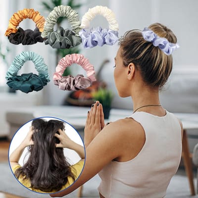 Bandeau à boucler sans chaleur Bigoudis Boucles de sommeil Ondulateur de cheveux Coiffure gray