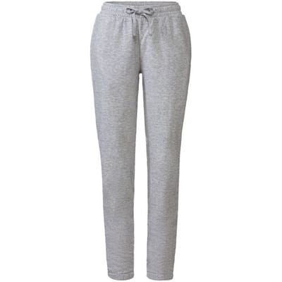 ESMARA Dames joggingbroek met boordjes, normale taille (Grijs, XS (32/34))