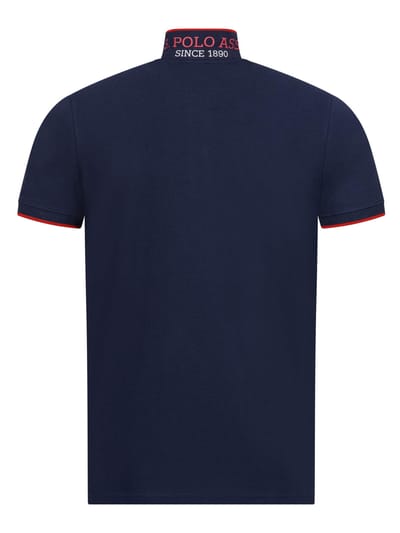U.S. POLO ASSN. Men's Classic Fit Polo Shirt met korte mouwen gemaakt van katoenen elastaan