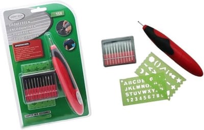 Graveerpen op batterijen, inclusief freesjes - WD1775994583