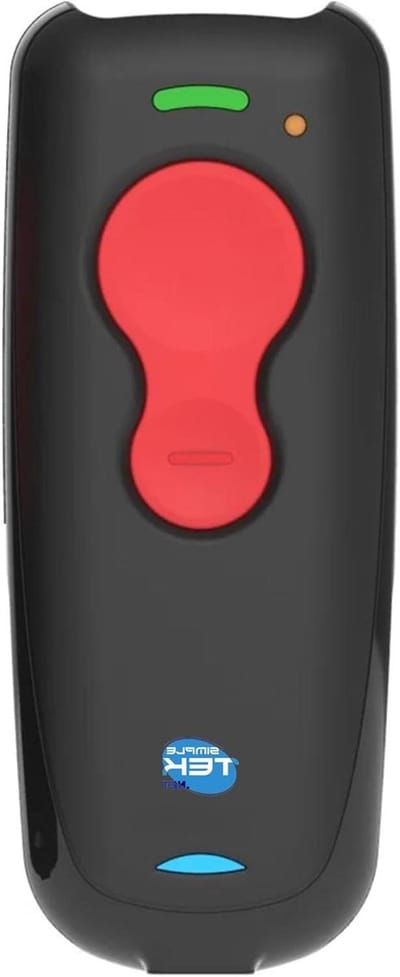 Draagbare Handscanner - Barcode Lezer - Snel Scannen - OCR Tekstherkenning - Compact Lichtgewicht - Zwart
