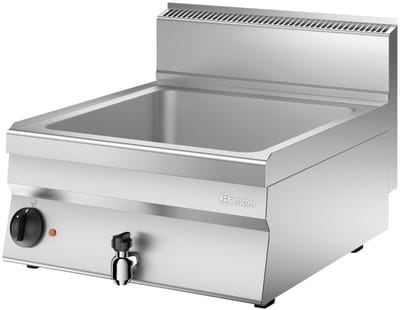 Bain Marie - Elektrisch - Tafelmodel - Aftapkraan - 1x 1/1 + 2x 1/4 GN - Bartscher 115112 - Horeca & Professioneel