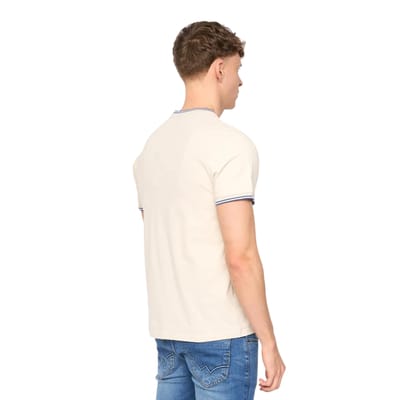 Duck and Cover Heren Wrentham Katoenen T-Shirt (Steen)