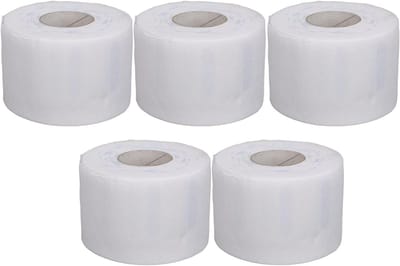 Nekbanden Kappers - Nekstrips Tape - Hygiënisch Werken - Zacht Huidvriendelijk - 5 Rollen - Wit
