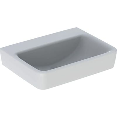 Geberit Renova Plan hand-rinse basin 50 cm without tap hole, without overflow 501.631.00.1