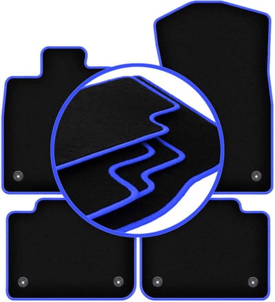 CARLUX-BLUE automatten voor: Lexus GS IV 0 (2012-2020)