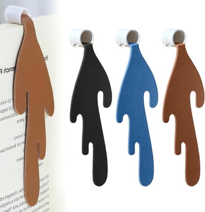 Persoonlijke Boekenleggers in 3 Kleuren, Schattige Boekensteunen voor Lezers, Perfect Cadeau voor Boekliefhebbers en Studenten