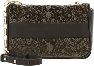 U.S. POLO ASSN. Schoudertas New Canyon Flap Crossbody Bag Green Olijfgroen