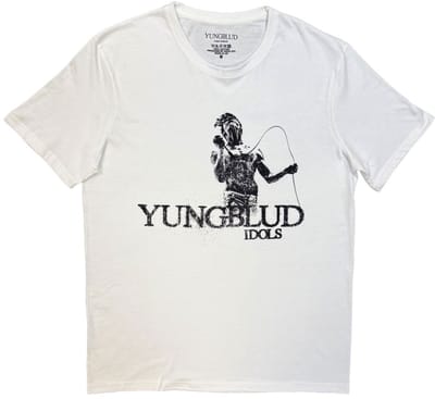 Yungblud - Idols Mic Heren Tshirt - S - Wit