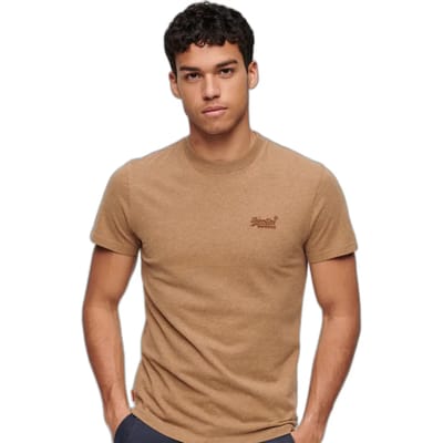T-shirt van biologisch katoen Superdry Essential Logo