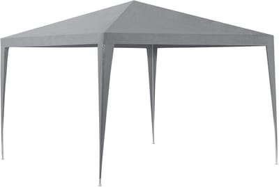 Waterdichte Partytent 3x3m - Donkergrijs Tuinpaviljoen voor Feesten en Kamperen