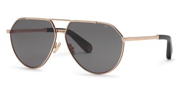Philipp Plein SPP007V Oro rose' lucido c/parti nero semilucido 64/12/145 MAN Zonnebrillen