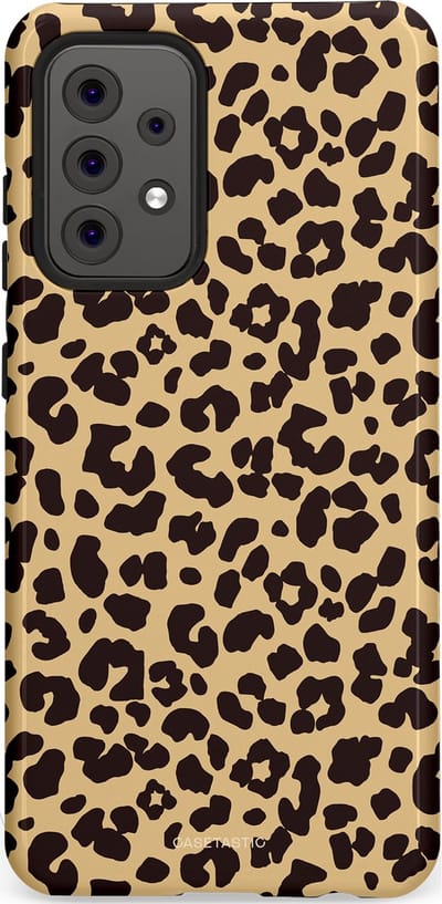 Casetastic Hoesje Geschikt voor Samsung A52 (4G/5G/s) - Stijlvolle Beschermende Duo-layer Case - Wild