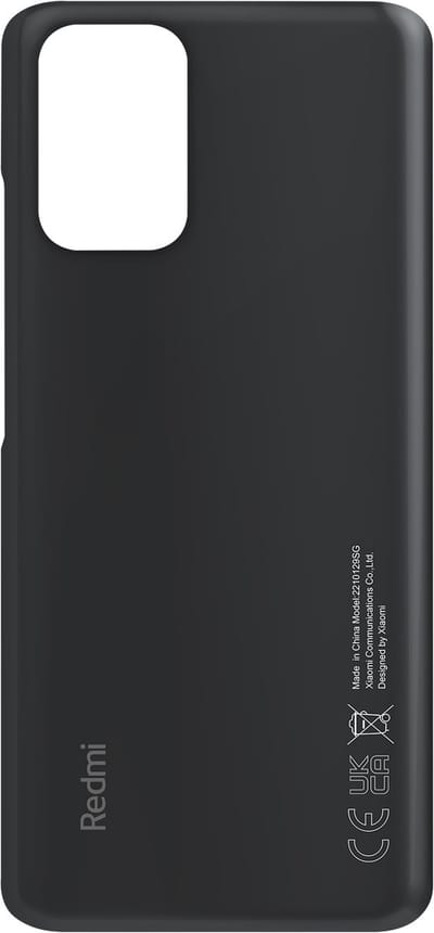 Xiaomi, Batterijdeksel voor Xiaomi Redmi Note 10S Onyx Origineel Service Pack, Donkergrijs