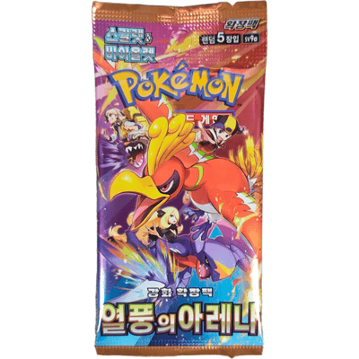 The Pokémon Company Pokémon TCG Scarlet & Violet Heat Wave Arena-Booster Pack Koreaans (Diversen) Nieuw