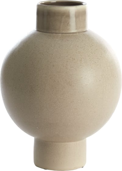 Light & Living Vaas Zelata Keramiek, 38cm - Zand