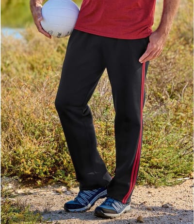ATLAS FOR MEN - Comfortabele vrijetijdsbroek van molton - Heren - Verkrijgbaar in grote maten - XL