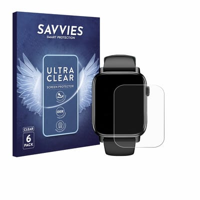 Savvies - Screenprotector voor Banlvs G59PRO 1.83" - Folie Beschermfolie transparant 6 Stuks