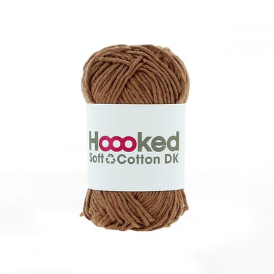 Soft Cotton DK 50g. Cairo Caramel (bruin)