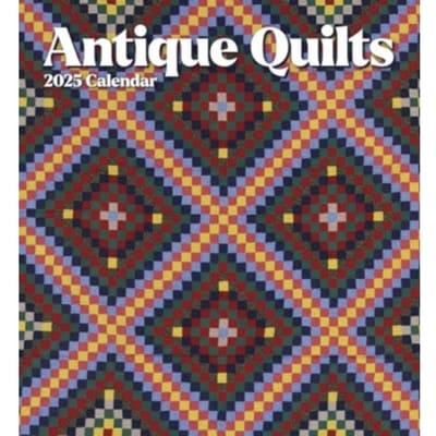 Antique Quilts 2025 Wall Calendar - Pomegranate