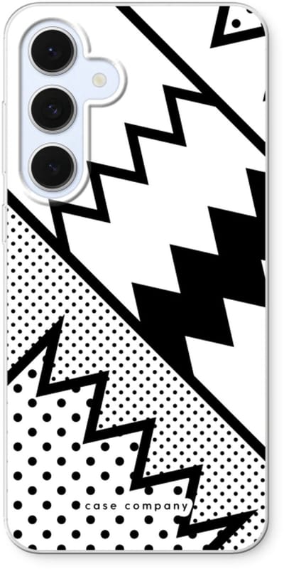 Case Company® - Hoesje geschikt voor Samsung Galaxy S24 FE hoesje - Pop Art #5 - Soft Cover Telefoonhoesje - Bescherming aan alle Kanten en Schermrand