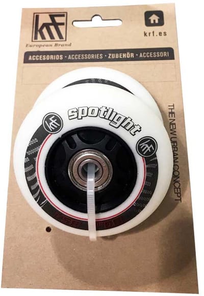 Krf Spotlgiht Led Lights 2 Units Wiel Blauw 80 mm / 85A