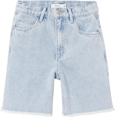 Name it short meisjes - blauw - NKFbella - maat 122