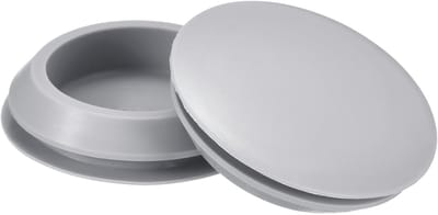 Siliconen Gatzittingen - Rubberen Stoppen - Gaten Afsluiten - Waterdichte Kliksluiting - 40 mm Diameter - Grijs