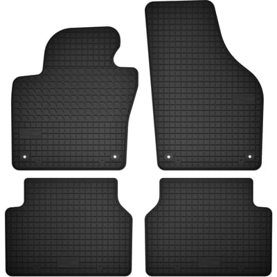 Wielganizator SolidTread - Volkswagen Tiguan I Rubberen Automatten - Minivan - Zwart - Perfecte Pasvorm