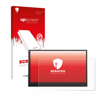 upscreen - Screenprotector voor Azeyou PM1506S 15.6" - Folie Beschermfolie transparant