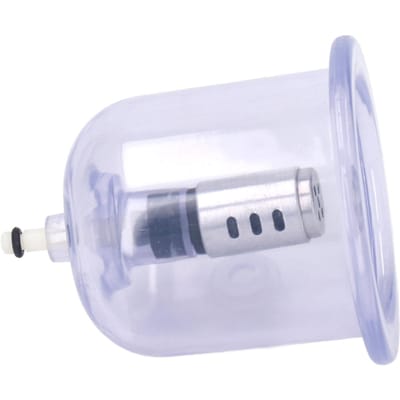 Vacuüm Zuig Cupping Apparaat Verbeter Circulatie Magnetische Cupping Cup voor Schouder Rug Taille white
