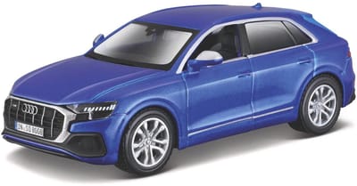 Maisto Audi Sq8 - Modelauto - Schaal 4,5" - Blauw Metalic