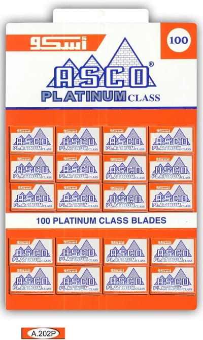 Scheerbladen - Scheermesjes - Dagelijkse Verzorging - Platinum Coating - 100 Stuks - Zilver