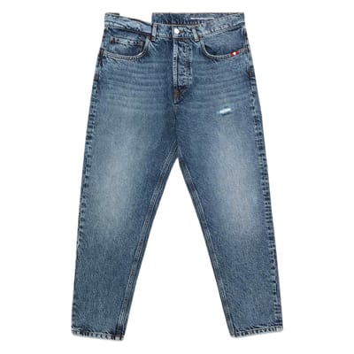 jeans jeans Amish jeremiah gerecycled denim - marmeren steen denim
