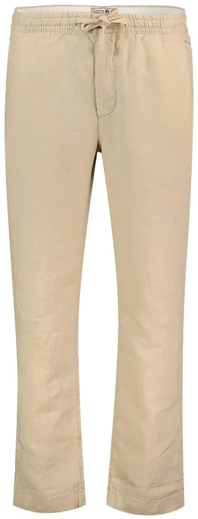 Superdry Merchant Linen Broek Beige S Man