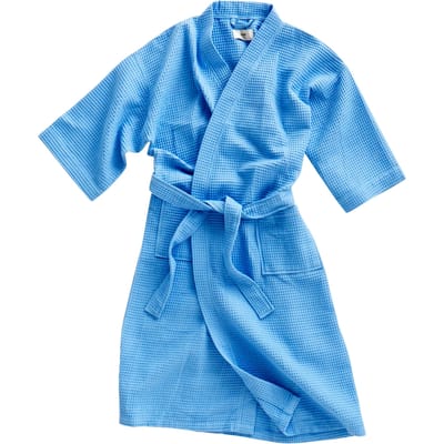 HAY Waffle Badjas - sky blue