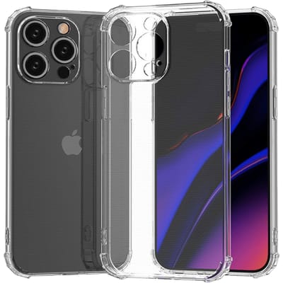 CaseBody Apple iPhone 15 Pro Max Shockproof Hoesje Transparant