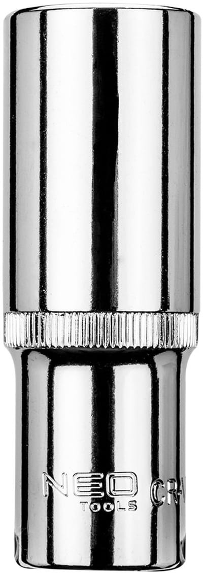 NEO Serie - Lange Zeskantsok - 1/2" - 21 mm - Chroom-Vanadium Staal