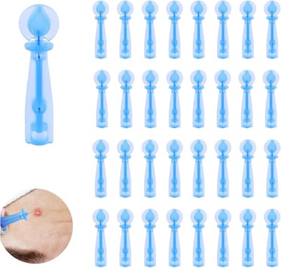 100 Stuks Zwarte Puntjes en Onzuiverheden Verwijderaar, Acne Naaldset voor Een Heldere Huid, Pimple Popper en Huidverzorging Tools