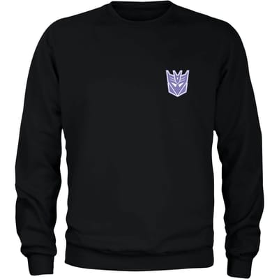 Transformers Decepticons Unisex Sweatshirt - Black - S