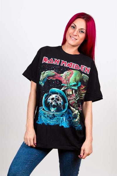 Iron Maiden - Final Frontier Album Heren T-shirt - S - Zwart