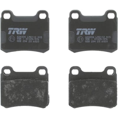 Remblokset TRW GDB294, achter