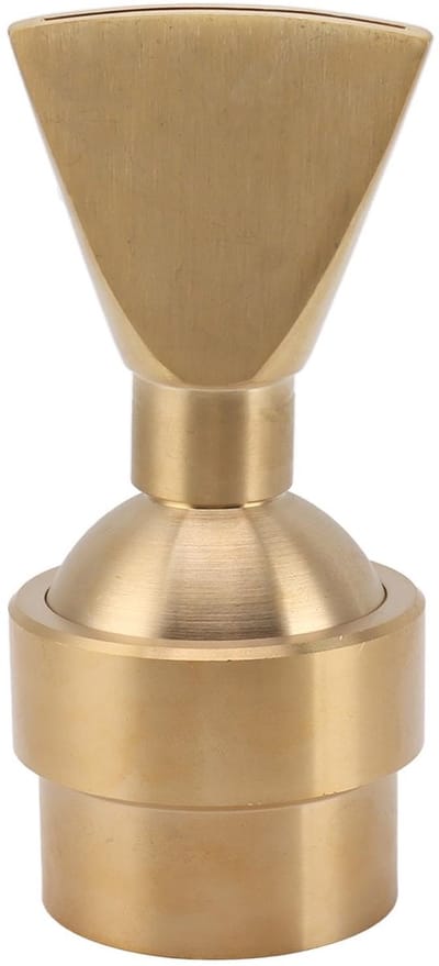 Dailygoods- Fonteinmondstuk Waaiervormig - Koperen Fonteinsproeier - Geschikt voor Tuinirrigatie - Tuinfontein - Decoratief Waterornament - Duurzaam Ontwerp
