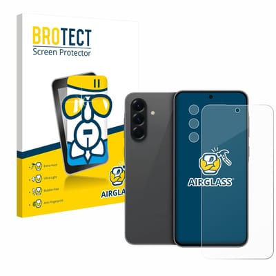 Screenprotector voor Samsung Galaxy A56 5G (Voor+Camera) Beschermglas transparant