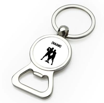 Akyol - basketbal met eigen naam flesopener - Basketbal - basketballer - sport - 9 bij 3 cm