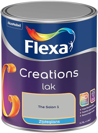 Flexa - Creations Lak Zijdeglans - The Salon 1 - Mengverf - 750 Ml