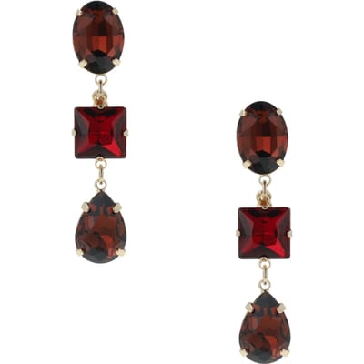 OTAZU Siam Crystal Earrings Size: OS | Earrings Outlet | Dames |