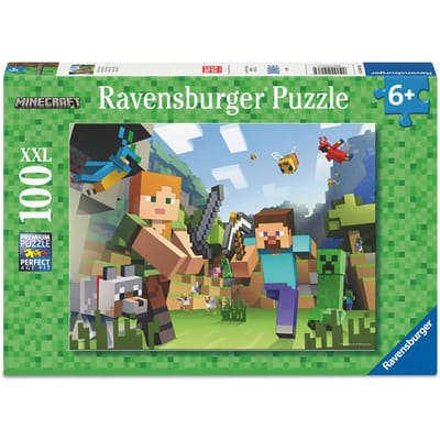 Ravensburger Minecraft legpuzzel - 100 XXL stukjes puzzelspel.