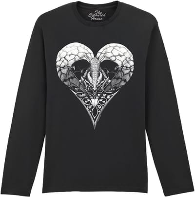 Draak Dragon Of Hearts The Coloured House Longsleeve T-shirt XXL