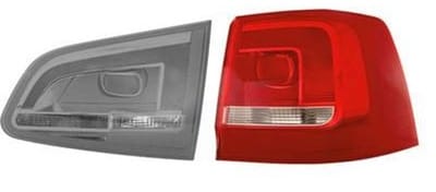 VanWezel 5776932 - Verre extérieur feu arrière droit pour Volkswagen Sharan de 07/2010 à 2021